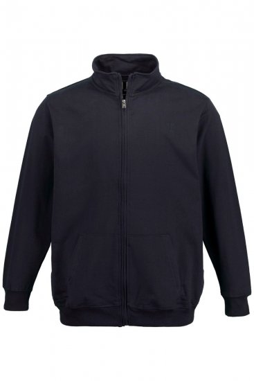 JP1880 802933 Joggingpak met jack en broek Donkerblauw - Trainingspakken - Heren trainingspakken in grote maten