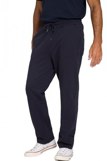 JP1880 802933 Joggingpak met jack en broek Donkerblauw - Trainingspakken - Heren trainingspakken in grote maten