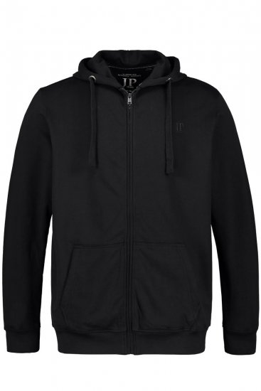 JP1880 802934 Joggingpak met hoodie en broek Zwart - Trainingspakken - Heren trainingspakken in grote maten