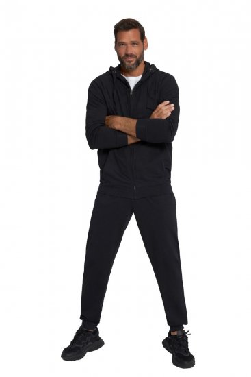 JP1880 802934 Joggingpak met hoodie en broek Zwart TALL - TALL trainingspakken - 