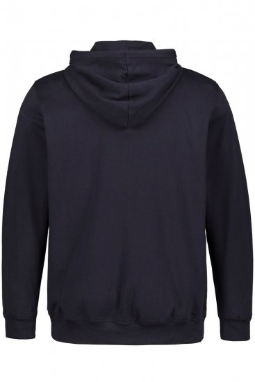 JP1880 802934 Joggingpak met hoodie en broek Donkerblauw - Trainingspakken - Heren trainingspakken in grote maten