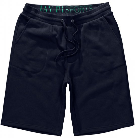 Jay-Pi 804151 Joggingshort Donkerblauw - Joggingbroeken & shorts - Joggingbroeken & Shorts Heren Grote Maten