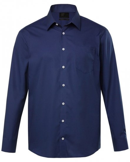 JP1880 Shirt Business Long Sleeve Navy - Hemden - Overhemden Grote Maten Heren