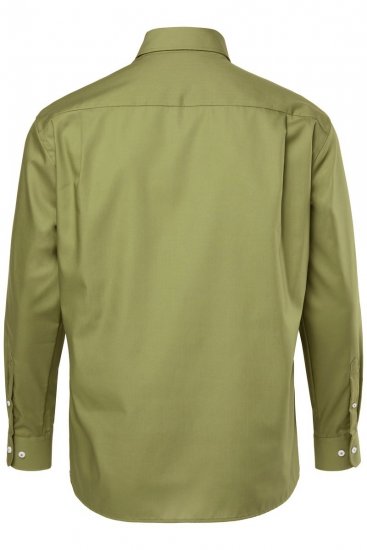 JP1880 Shirt Business Long Sleeve Green - Hemden - Overhemden Grote Maten Heren