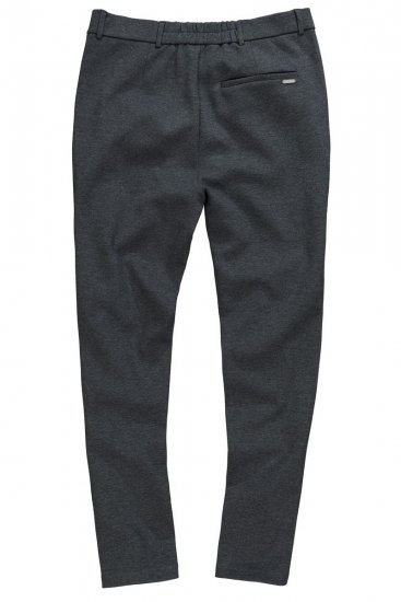 JP1880 New York Flexnamic Jersey chino Antraciet - Pakken - Grote Maten Kostuum Heren