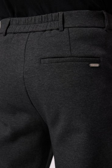 JP1880 New York Flexnamic Jersey chino Antraciet - Pakken - Grote Maten Kostuum Heren