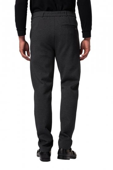 JP1880 New York Flexnamic Jersey chino Antraciet - Pakken - Grote Maten Kostuum Heren