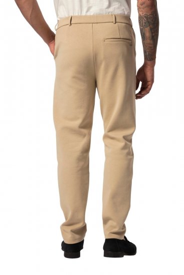 JP1880 New York Flexnamic Jersey chino Beige - Pakken - Grote Maten Kostuum Heren