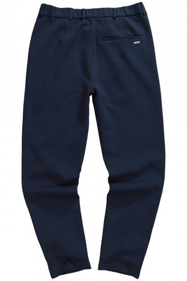 JP1880 New York Flexnamic Jersey chino Donkerblauw - Pakken - Grote Maten Kostuum Heren