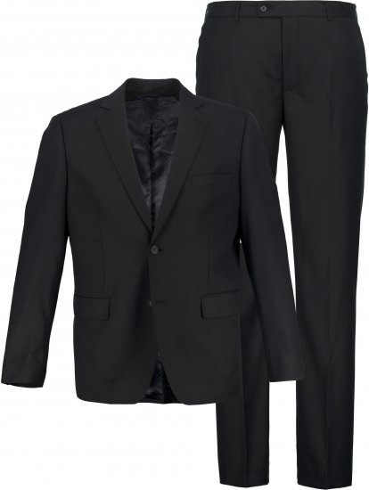 JP1880 Kelto Flexnamic Business Suit Black - Pakken - Grote Maten Kostuum Heren