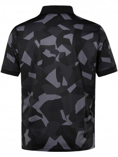 Jay-Pi QuickDry Golf Polo Shirt Camouflage Black - Sportkleding & outdoor - Grote Maten Sportkleding Heren