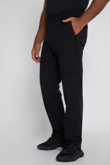 JP1880 Jay-Pi Flexnamic QuickDry Trekking Pants Black - Sportkleding & outdoor - Sport- & Outdoorkleding Heren Grote Maten