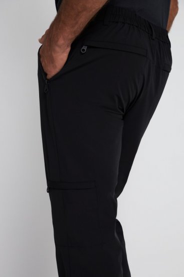 JP1880 Jay-Pi Flexnamic QuickDry Trekking Pants Black - Sportkleding & outdoor - Sport- & Outdoorkleding Heren Grote Maten