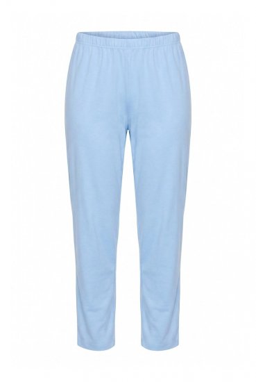 Ulla Popken 810592 Pyjama met kant Lichtblauw - Pyjama's en Loungewear - 