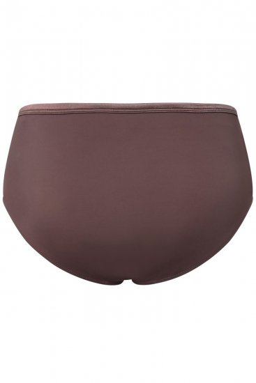 Ulla Popken 811602 Slips met kant Bruin - Slips - 