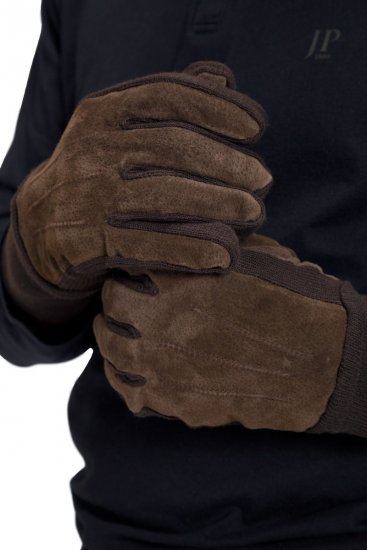 JP1880 811683 Leren handschoenen Bruin - Handschoenen - 