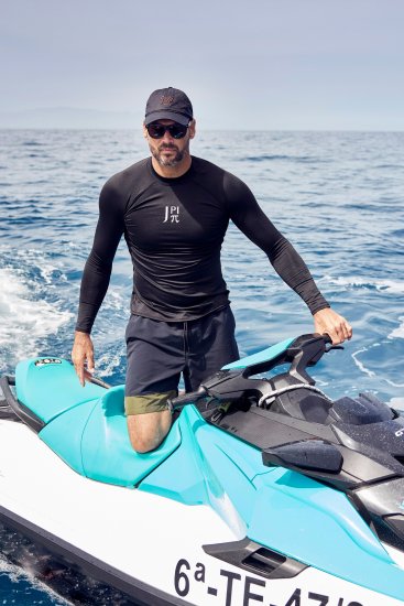 JP1880 Jay-Pi QuickDry Swim Shirt Black - Ondergoed & zwem - Grote Maten Ondergoed Heren