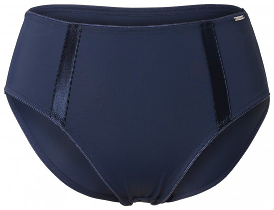 Ulla Popken 815268 Gestreepte slips Donkerblauw - Slips - 