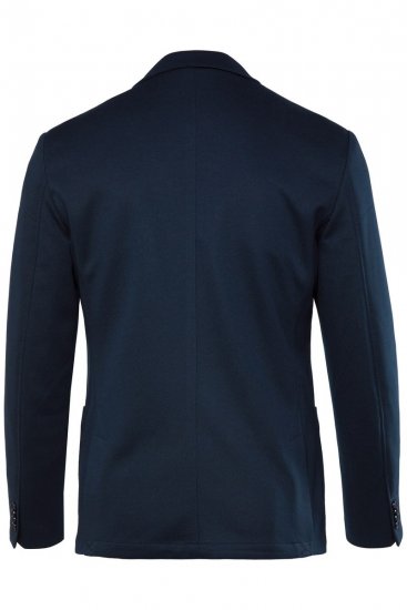JP1880 815431 Colbert met lichte halve voering Donkerblauw - Pakken - Grote Maten Kostuum Heren