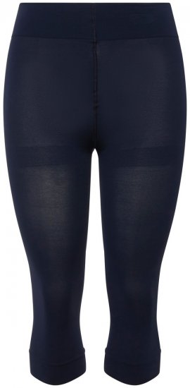 Ulla Popken 815580 3/4 panty legging met dijbescherming 80 den Donkerblauw - Panty's & sokken - 