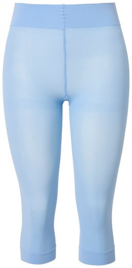 Ulla Popken 815580 3/4 panty legging met dijbescherming 80 den Lichtblauw - Panty's & sokken - 