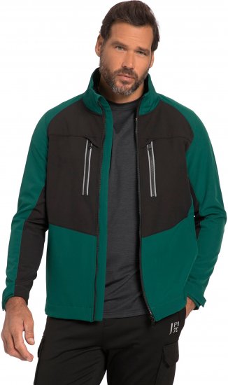 JP1880 Jay-PI Flexnamic Softshell Jacket Bottle Green - Sportkleding & outdoor - Grote Maten Sportkleding Heren