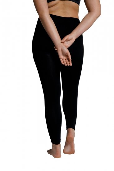 Ulla Popken 819652 Thermo panty legging Zwart - Panty's & sokken - 