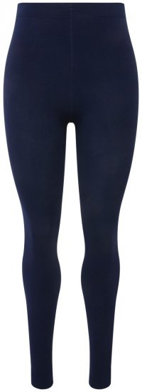 Ulla Popken 819652 Thermo panty legging Donkerblauw - Panty's & sokken - 