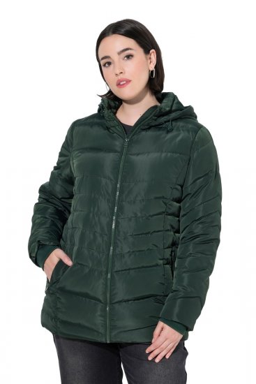 Ulla Popken 820889 Gewatteerde jas - Jassen - Grote maten dames jassen