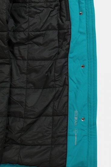 Ulla Popken 821495 Functionele jas Turquoise - Jassen - Grote maten dames jassen