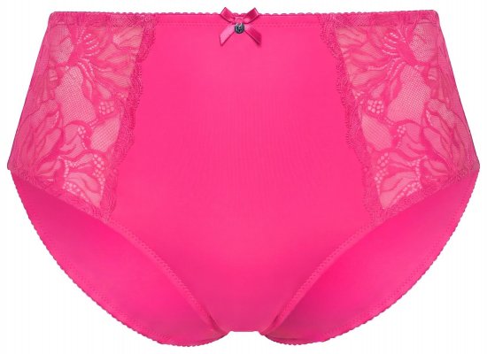 Ulla Popken 822864 Slips met kant Roze - Slips - 