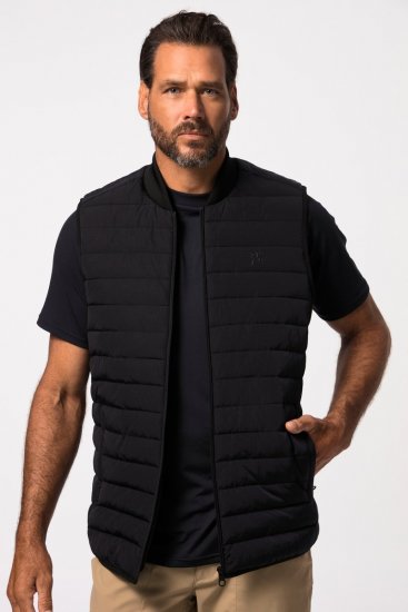 JP1880 Guilted College Collar Golf Vest Dark Navy - Sportkleding & outdoor - Sport- & Outdoorkleding Heren Grote Maten