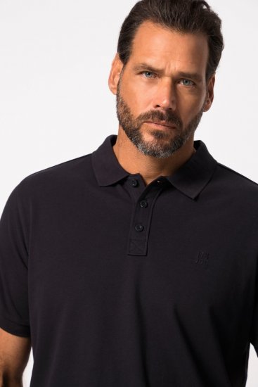JP1880 Jay-Pi Flexnamic Pique Golf Polo Shirt Dark Navy - Sportkleding & outdoor - Sport- & Outdoorkleding Heren Grote Maten