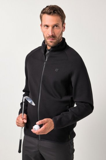 JAY-PI FLEXNAMIC® Golf Sweat Jacket with Zipper Black - Sportkleding & outdoor - Sport- & Outdoorkleding Heren Grote Maten