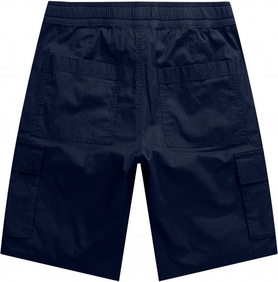 JP1880 Jay-Pi Flexnamic Bermuda Cargo Shorts Navy Blue - Sportkleding & outdoor - Grote Maten Sportkleding Heren