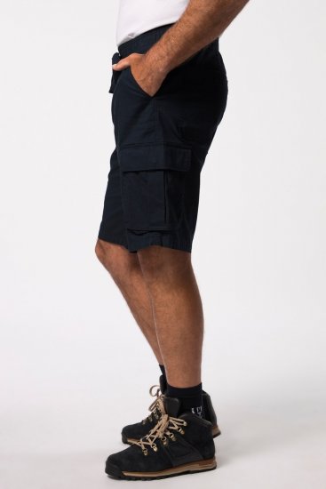 JP1880 Jay-Pi Flexnamic Bermuda Cargo Shorts Navy Blue - Sportkleding & outdoor - Sport- & Outdoorkleding Heren Grote Maten
