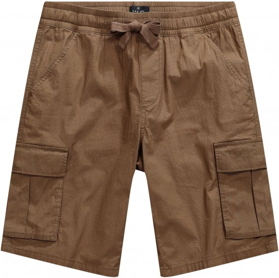 JP1880 Jay-Pi Flexnamic Bermuda Cargo Shorts Copper Brown - Sportkleding & Outdoor - Grote Maten Sportkleding Heren