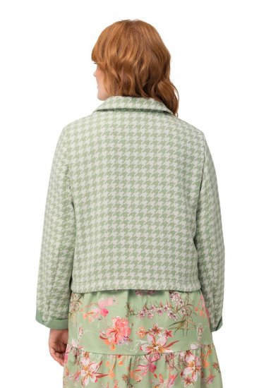 Ulla Popken 823536 Jasje Wit - Jassen - Grote maten jassen voor dames