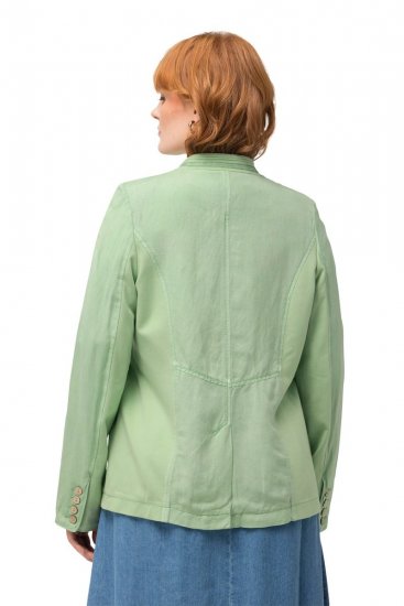 Ulla Popken 823539 Jasje Olijfgroen - Jassen - Grote maten jassen voor dames
