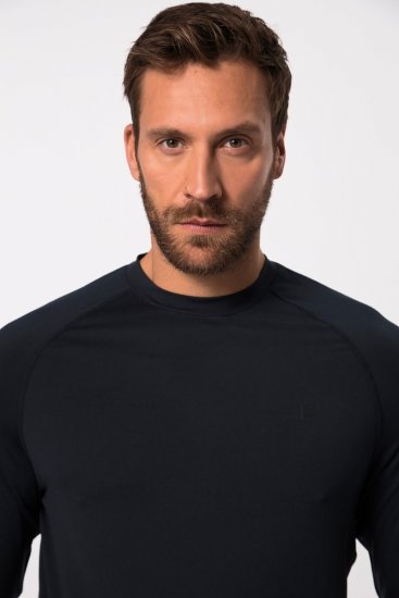 JP1880 Jay-Pi UV Protection Long Sleeve Swimming Top Navy Blue - Ondergoed & zwem - Grote Maten Ondergoed Heren