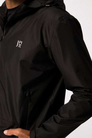 Jay-Pi 825611 Regenjas met getapete naden Zwart - Jassen - Grote Maten Herenjassen