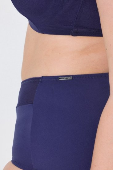 Ulla Popken 825676 Corrigerende slip met hoge taille Koningsblauw - Shapewear - 