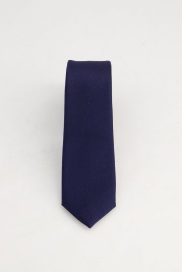 JP1880 828309 Zijden stropdas extra lang Donkerblauw - Stropdassen en vlinderdassen - 