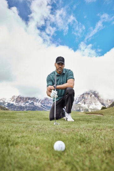 JP1880 Jay-Pi QuickDry Golf Polo Shirt Midnight Green - Polo shirts - Grote Maten Poloshirts Heren