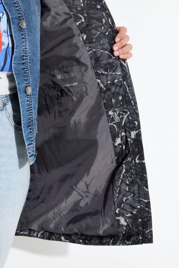 Ulla Popken 829120 Weerbestendig vest Antraciet - Bodywarmers - 