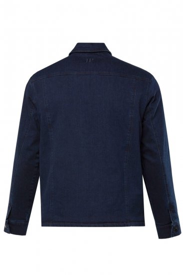 JP1880 829251 Spijkerjas met teddyvoering Donkerblauw - Jassen - Grote Maten Herenjassen