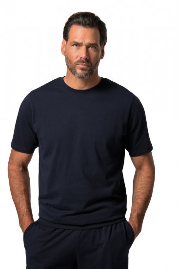 JP1880 829513 Pyjama kort model bellyfit Donkerblauw TALL - TALL ondergoed & zwem - Ondergoed & Badkleding voor Lange Mannen