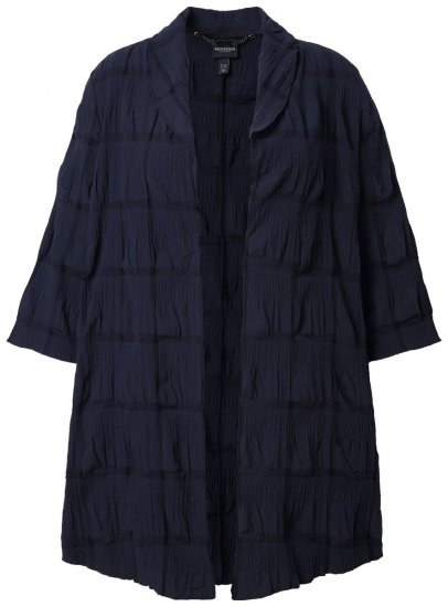Ulla Popken 829575 Jasje Donkerblauw - Jassen - Grote maten jassen voor dames
