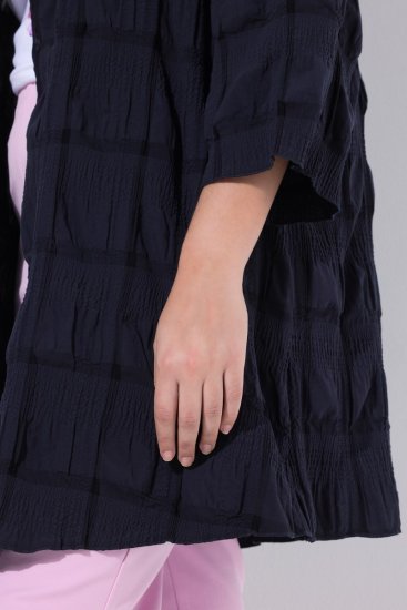 Ulla Popken 829575 Jasje Donkerblauw - Jassen - Grote maten jassen voor dames