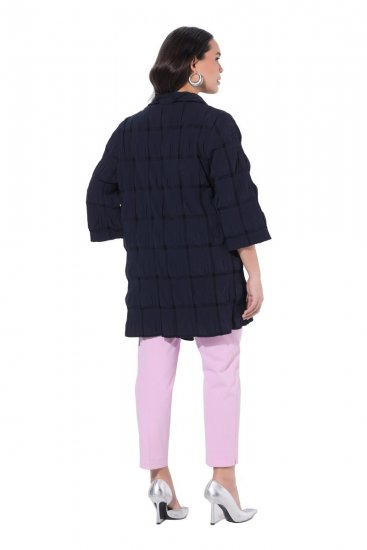 Ulla Popken 829575 Jasje Donkerblauw - Jassen - Grote maten jassen voor dames